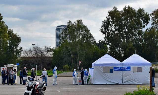 Իսրայելում կորոնավիրուսի պատճառով ԿԸՀ-ն հրաժարվել էր մի շարք քվեաթերթիկներ հաշվարկել. 20 ընտրատեղամասում դեռ վերահաշվարկներ են Լուսանկարում՝ Խոլոն քաղաքի կարանտինային ընտրատեղամասերից մեկը