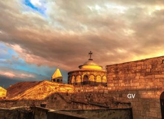 Երուսաղեմի հայկական թաղամասը Հայոց պատրիարքի որոշմամբ դեռ մնալու է կարանտինի մեջ Լուսանկարը` Երուսաղեմի Հրեշտակապետաց վանքի տեսուչ, միաբան հայր Ղևոնդ վարդապետ Հովհաննիսյանի արխիվից