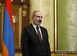 Վարչապետ Նիկոլ Փաշինյանի ուղերձը ժողովրդին Լուսանկարում՝ ՀՀ վարչապետ Նիկոլ Փաշինյանը