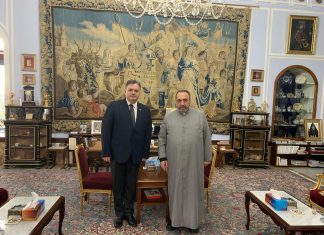 Մարտի 15 – ին Իսրայել պետությունում ՀՀ արտակարգ ու լիազոր դեսպան Արման Հակոբյանին ընդունեց Երուսաղտմի Հայոց պատրիարքը