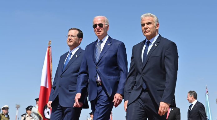 Հուլիսի 13 – 15 –ը Ջո Բայդենն այցելեց Իսրայել և Պաղեստին, հանդիպեց Երուսաղեմի Հայոց պատրիարքի հետ Բեթղեհեմում