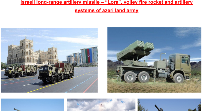 2008 – 2020 թթ. Իսրայելի կողմից Ադրբեջանին վաճառված Իսրայելական «LORA» օպերատիվ-մարտավարական հրթիռային համալիրի, համազարկային կրակի հրթիռային ու հրետանային համակարգերի մասին մեր ալիքի վերլուծությունը: