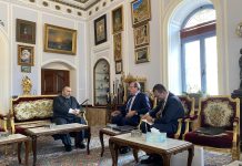 Փետրվարի 6-ին Երուսաղեմի Հայոց պատրիարքարան այցելեց Ռուսաստանի դաշնության դեսպանը