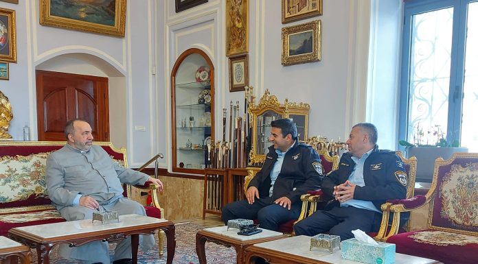 Երուսաղեմի պատրիարքարան այցելեցին հին քաղաքի ոստիկանները