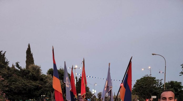 Ապրիլի 23 և 24 – Իսրայելում տեղի ունեցան բողոքի ակցիաներ և ոգեկոչման արարողություններ Երուսաղեմում, Թել Ավիվում, Հայֆայում և Պետախ Տիկվայում