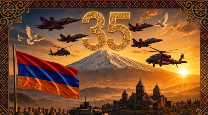 Անկախությանդ 35-ամյակը շնորհավոր Հայաստան