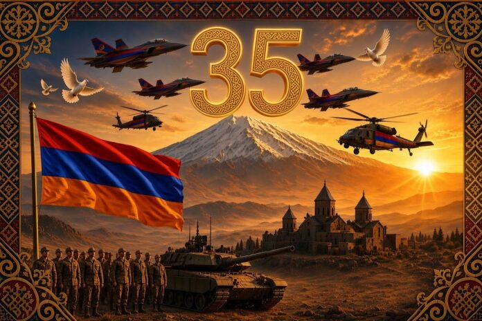 Անկախությանդ 35-ամյակը շնորհավոր Հայաստան